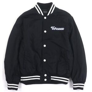 Versace 2023 1014374 Logo Embroidered Padded Stadium Jacket Stadium Jacket